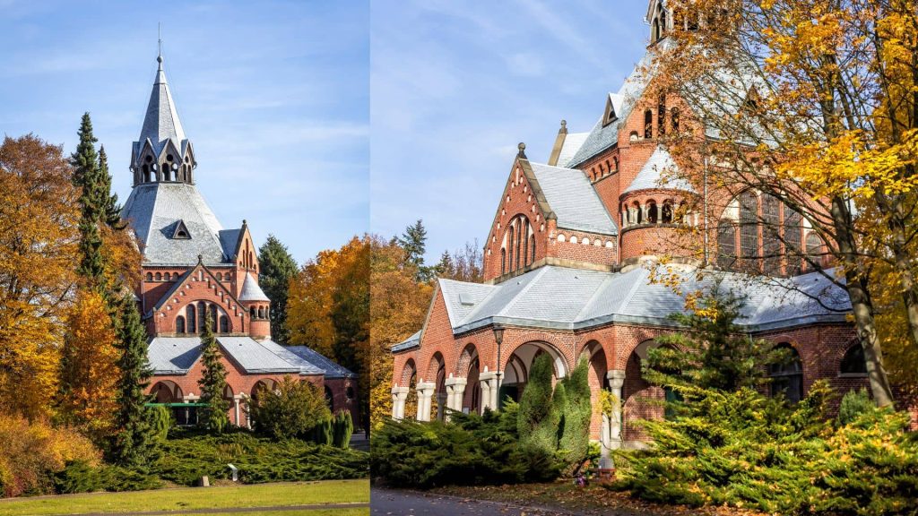 kaplica na cmentarzu centralnym w szczecinie